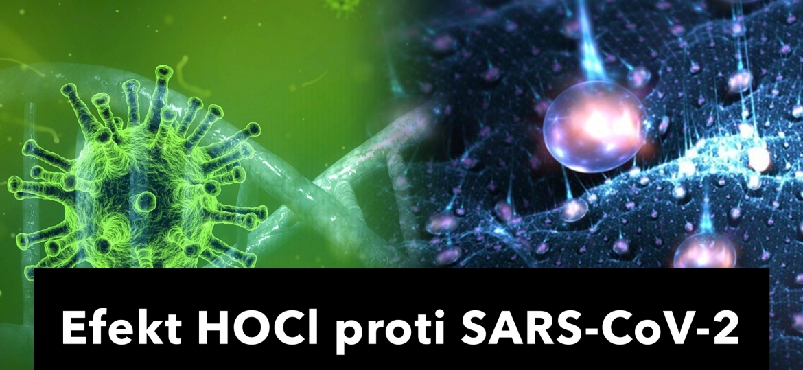 efekt kyseliny chlórnej proti SARS-CoV-2